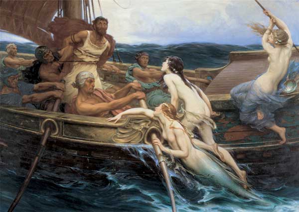 Odysseus a Sirény